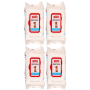 (4 pack) (4 pack) Nature''s Miracle Deodorizing Bath Wipes with Spring Waters Scent, 100 count