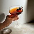 thumbnail image 6 of Viski Julien Coupe Glasses for Cocktails, Birthday, Wedding, 10 oz Set of 4, 6 of 12