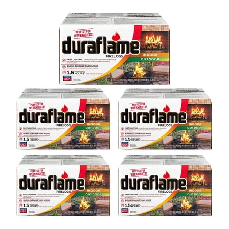 Duraflame 2.5 lb 1.5 Hour Firelog 30-Pack Bundle 5 Items