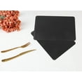 thumbnail image 6 of Unique Bargains Set of 6 Silicone Placemats for Kitchen Dining Table Decor Black, 6 of 7