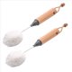 thumbnail image 2 of Cepillo de Limpieza de Copas de Vino Cepillo de Flauta y Copas Cepillo de Cerdas de Espuma AntiarañAzos con Resolver de Madera 2 Piezas, 2 of 9