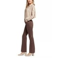thumbnail image 6 of NYDJ womens  Petite Marilyn Coffee Bean Straight Leg Jean, 6P, Brown, 6 of 7