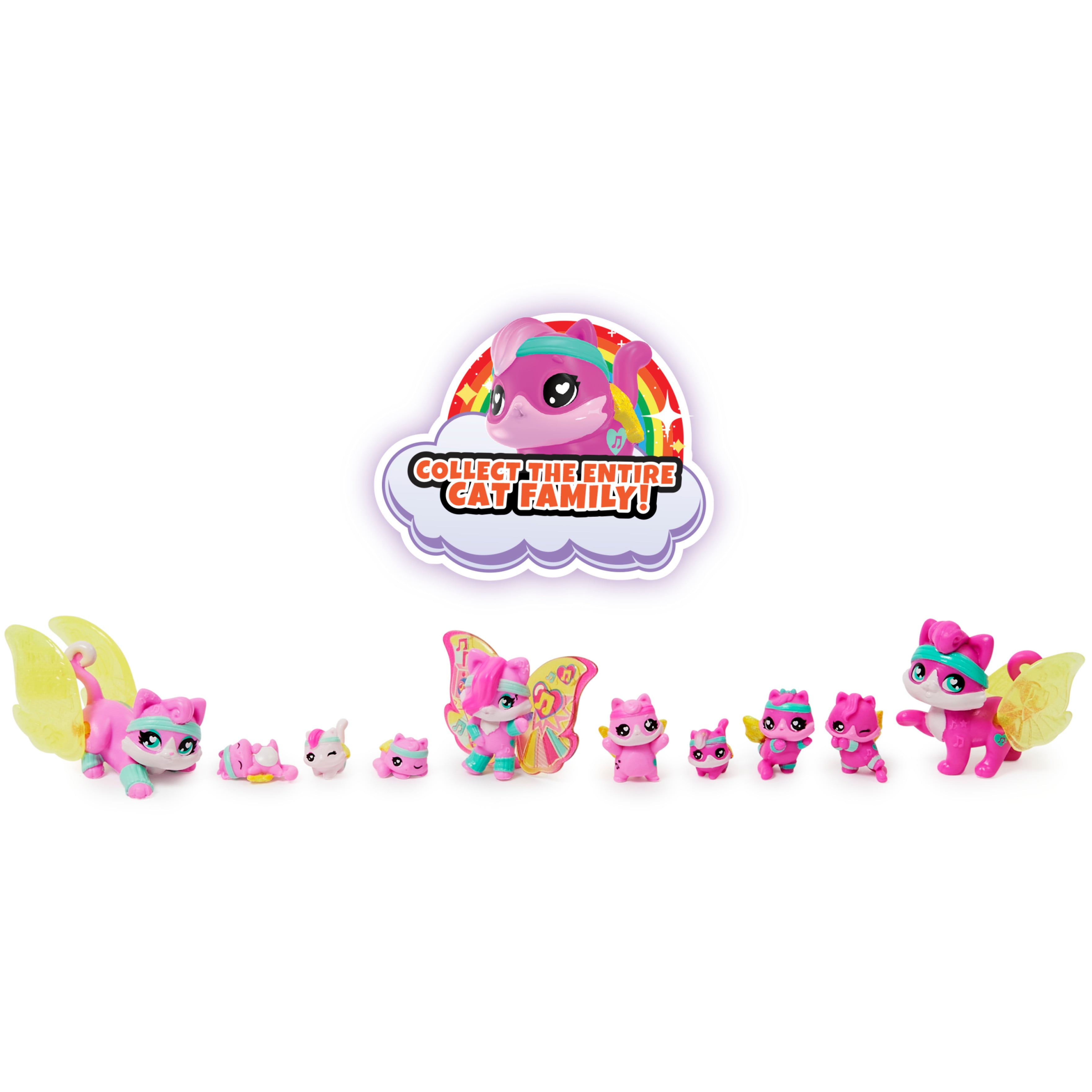 Buy Hatchimals CollEGGtibles Cat Family Carton with Secret Playset