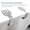 thumbnail image 4 of 4PCS Decorative Tablecloth Clips Stainless Steel Thickened Strong Cloth Clips Tablecloth Clamp Holders Table Cover Clamps Table Cloth Clips Holders for Outdoor and Indoor, 4 of 7