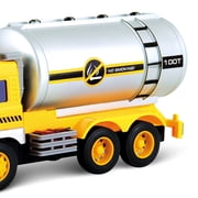 Wonder Wheels Friction Powered Oil Tanker Truck Toy - Yellow