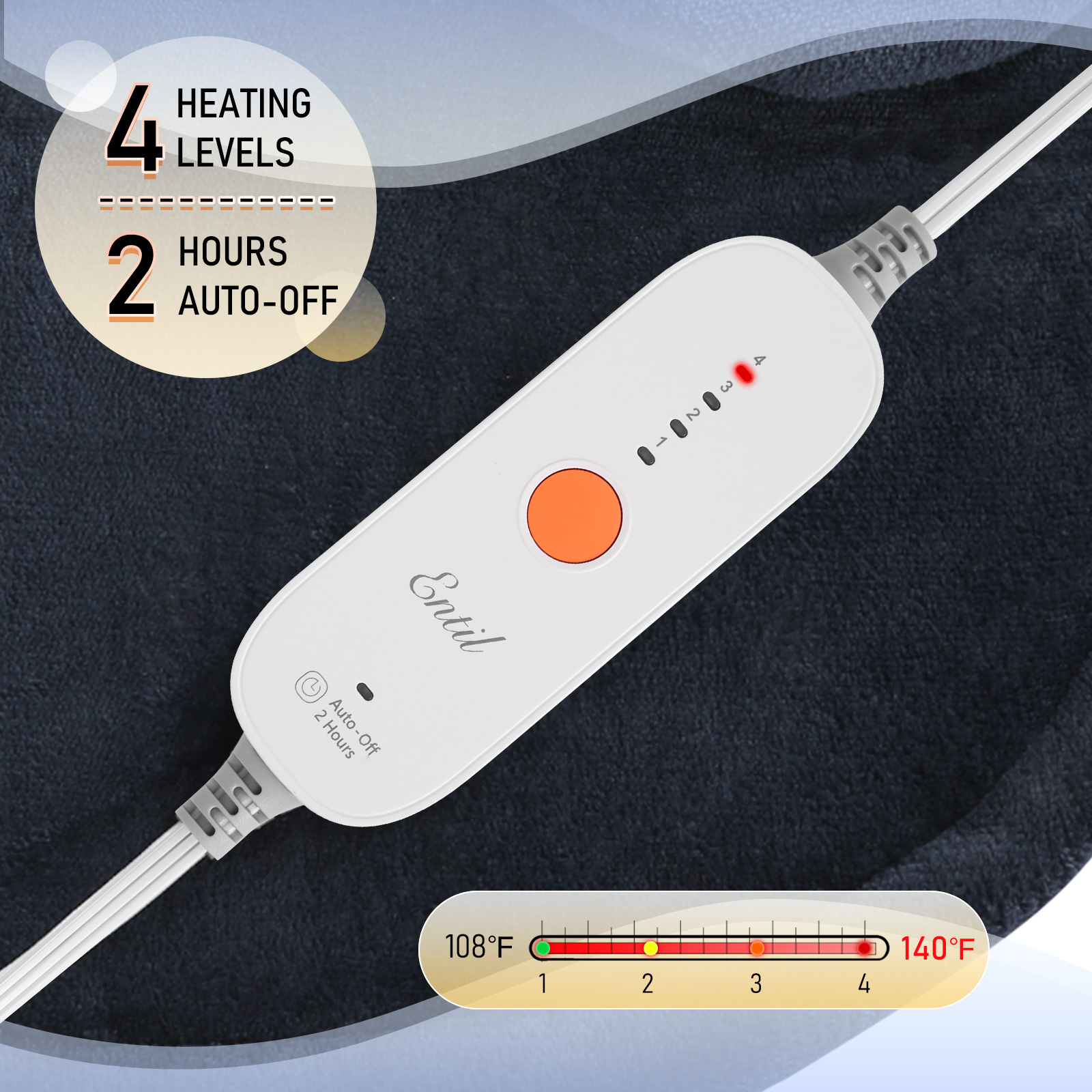 Entil Widen Heating Pad For Shoulder And Back 25" x 26" photo 5