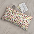 thumbnail image 7 of Disketp Ice Cream Popsicles Pillowcase, Queen Size Pillow Cases for Bedroom,Office,Sofa, Pillow Cover with Envelope Closure - 20x36in, 7 of 7