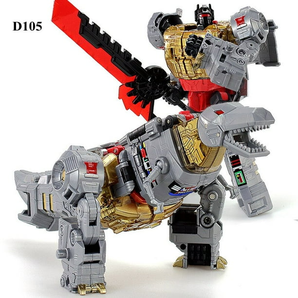 BPF 5 en 1 Anime Devastator Juguete transFormación niños KO GT Robot Figura de acción avión dinosaurio modelo niño adulto regalo