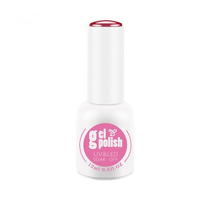 Modelos de otoño e invierno. Esmalte de uñas rojo clásico. Esmalte de uñas dedicado a las cerezas. Color rojo vino. Esmalte de uñas de goma. 12 ml, 0,5 fl oz