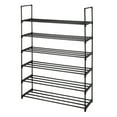Ktaxon 6Tier Metal Sturdy Shoe Rack Shelf Shoe Tower Stand 30 Pairs