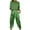 Green, variant on MuZeFu Fall Outfits for Women 2024 Sets Womens Fall Fashion 2024 Outfits Women's Spring And Summer V-neck Loose Lapel Long Sleeved Shirt Wide Leg Pants Color Set