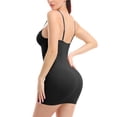 thumbnail image 2 of QRIC Women's Dress Full Slip Shapewear Bodysuit Lingerie Body Shaper with Built-in Bra Tops Smooth Back, 2 of 6
