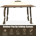 thumbnail image 5 of Costway 13’ x 13’ Double Roof Gazebo Canopy, Waterproof Oxford Fabric, 5 of 10