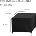 thumbnail image 2 of Housse de Mobilier de Terrasse Housse de Mobilier Imperméable Housse de Table Chaise 420d Carrée, 2 of 5
