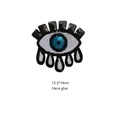 thumbnail image 1 of Evil Eye Iron On Patch Sequined Applique For Hoodie Sweatshirt DIY Fashion, 1 of 7