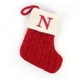 thumbnail image 2 of Aoochasliy Christmas Gifts Socks Letter Printed Stocking Wool Pendant Decorations Bag Socks for Home Party Outdoor, 2 of 4