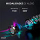 thumbnail image 4 of Bocina Portatil Recargable Bluetooth Gamer Rgb Pc Sonido Envolvente Cilindrica Gaon GN-1003, 4 of 8