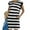 Black, variant on Women's Stripe Knit Dress, Long Sleeve Casual Dress with Round Neck, Comfortable Stretchy Fabric for Daily Wear