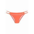 thumbnail image 4 of LASCANA Women's Strappy Cheeky Bikini Swimsuit Bottom Constrast Stitching, 4 of 5