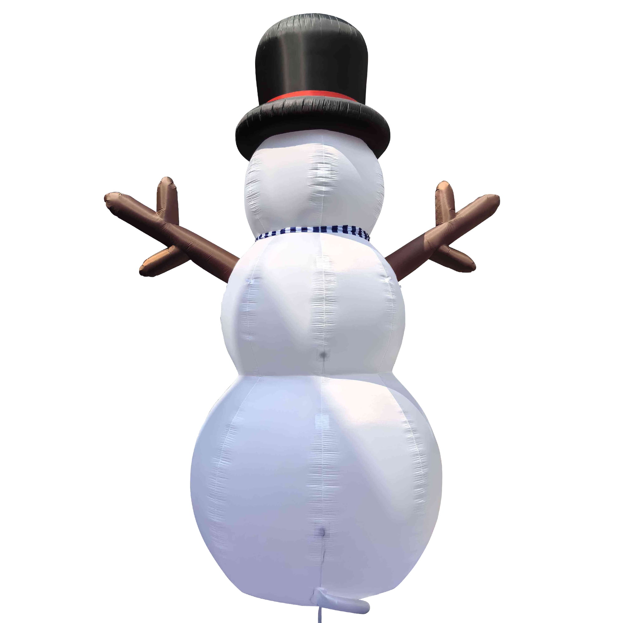Lighted Inflatable Snowman Outdoor Commerical Christmas Decoration - 20'
