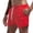 Red, variant on MSJUHEG Mens Shorts Men'S Shorts Solid Color Candy-Colored Lace-Up Beach Pants Shorts Shorts Men Black L