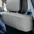 thumbnail image 3 of FH Group Leatherette Car Seat Covers Solid Gray w/ Free Air Freshener, 3 of 7