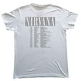 thumbnail image 2 of Nirvana Unisex T-Shirt In Utero Tour (Back Print) (Medium), 2 of 4