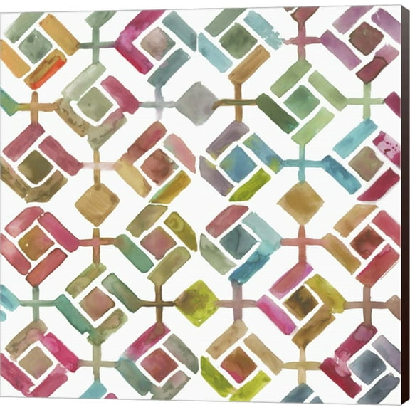 Tessellation III by Aimee Wilson, Canvas Wall Art, 12W x 12H