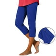 thumbnail image 2 of Casual Yoga Pants with Zipper Detail, Women's Knee-Length & Ankle-Length Solid Color Cropped Leggings for Sporty Comfort and Everyday Wear, 2 of 9