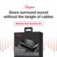 thumbnail image 2 of Kit de altavoces traseros inalámbricos Rocketfish Home Theater System, 2 of 7