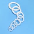 thumbnail image 3 of Lefu Pack Of DIY Crochet Ring Circle Hook Craft Accessories Handbag Plastic Ring Hook, 3 of 9
