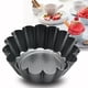 thumbnail image 4 of Cateissary 8x moldes de tarta negros resistentes a altas temperaturas para moldes de tarta de huevo reutilizables profesionales Herramientas y accesorios para hornear, 4 of 6