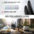 thumbnail image 4 of Gafas de sol ANZIW piloto con montura metálica polarizadas UV400 para hombres y mujeres, 4 of 6