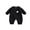 Black, variant on Gupgi Halloween Newborn Ghost Rompers 0 3 6 Months Infant Boy Girl Jumpsuits Fall Baby Long Sleeve Bodysuits