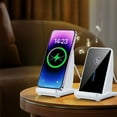 thumbnail image 1 of Multifunctional Stand 15W Wireless Charger Portable Bluetooth Speaker Desktop Audio, 1 of 9
