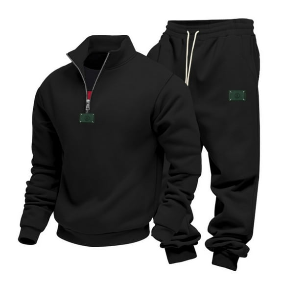 Sweatsuit Casual Winter Long Sleeve Sets Men's Spring Autumn Tracksuit Sets Man Clothing Daily Streetwear Long Sleeve Hoodie and Joggers 2-Piece