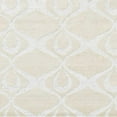 thumbnail image 1 of Ahgly Company Indoor Square Mid-Century Modern Antique White Beige Solid Area Rugs, 8' Square, 1 of 6