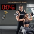 thumbnail image 4 of Reloj de pared digital Soobest con temporizador de cuenta regresiva y control remoto, 4 of 7