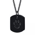 thumbnail image 1 of Paquete de 2 o 3 collares con urna y medallón, regalo decorativo para de mascotas, color negro 0.96x0.79 pulgadas, 1 of 7