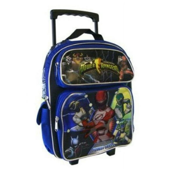 Small Rolling Backpack - Power Ranger - Blue New School Bag 498221