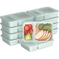 thumbnail image 2 of MHSIOAP-Bentgo Prep - 20-Piece 2-Compartment Reusable Meal Prep Containers with Lids, PFAS & BPA Free Materials, Durable, Microwave, Freezer, & Dishwasher Safe To Go Food Storage (Mint), 2 of 4