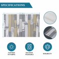 thumbnail image 6 of Yellow Gray Placemats Set of 12, Rustic Vintage Shabby Mottled Wood Grain Placemats for Dining Table, Place Mats for Kitchen Tabletop, Waterproof Wipeable Dining Table Mats Set, 6 of 9