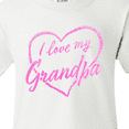thumbnail image 4 of Inktastic I Love My Grandpa in Pink Chalk Heart Youth T-Shirt, 4 of 5
