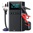 thumbnail image 1 of "Arrancador 12V 8500A con Compresor 150PSI y Power Bank para Auto y Camioneta Belug, Negro ", 1 of 5