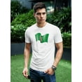 thumbnail image 2 of Flag Of Umbria Regions Tee Men's -Image by Shutterstock, 2 of 4