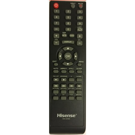 HISENSE EN-KA92 TV Remote Control for Hisense H3 Series LED TVs