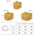 thumbnail image 6 of Toaster Cover 2 Slice, Ombre Orange, Dustproof Bakeware Oven Protector with Top Hook, Abstract Painting Watercolor Art Waterproof Small Kitchen Appliance Toasters Dust Cover, 12"x7.5"x8", 6 of 9