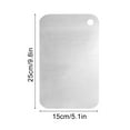 thumbnail image 3 of Katuchef Titanium Cutting Board, Double Sided Stainless Steel Cutting Board, Durable Knife-Friendly Cutting Boards, Non Stick, Easy to Clean (S: 11.4 * 7.87in), 3 of 4