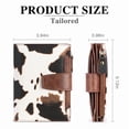 thumbnail image 2 of FALAN MULE Small Wallet for Women Genuine Leather Bifold Purse RFID Blocking Card Holder, 2 of 6