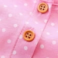 thumbnail image 5 of Glisme Fashion Girls Dresses Size 1-2 Y Toddler Short Sleeve Easter Dress Cotton Casual Jesey Shirt Playwear Applique Dress Pink Sundress For Girl, 5 of 8